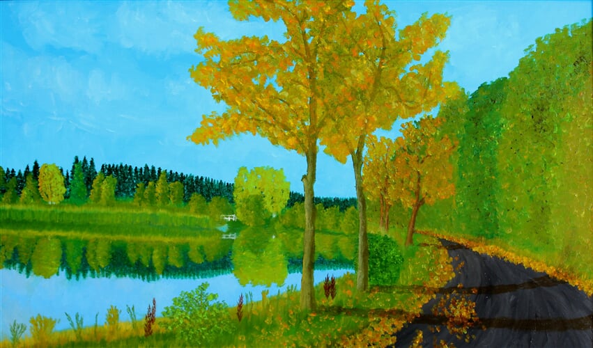 Rybník 'Pobočný' od Starého Ranska