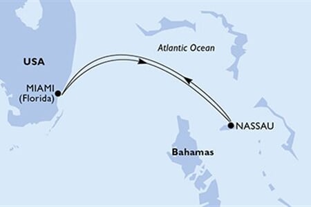 MSC Divina - USA, Bahamy (z Miami)