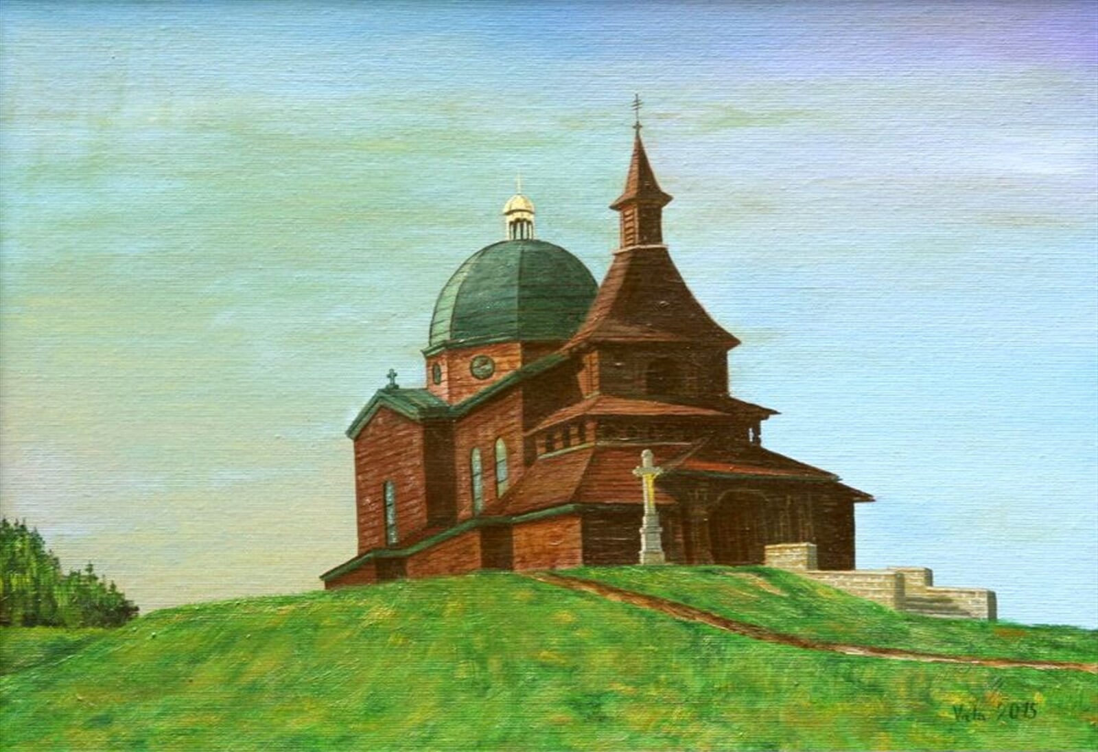 Josef Vala: Kaple na Radhošti