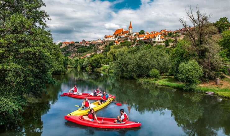 Vodácky splavná Dyje