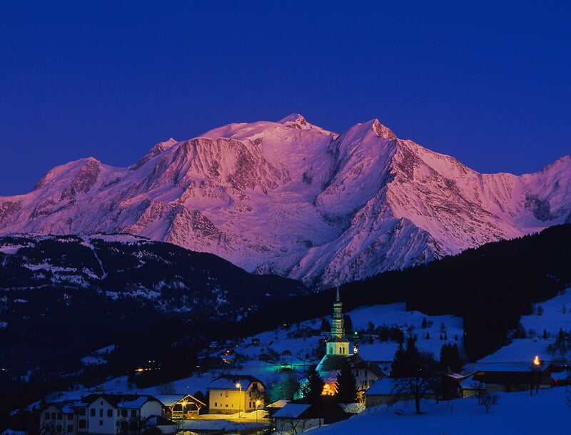 mountain, snow, travel alpy