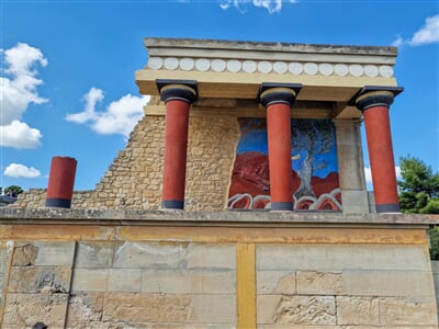 kréta, řecko, knossos