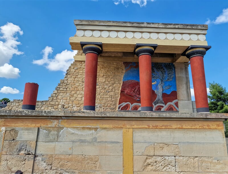 kréta, řecko, knossos