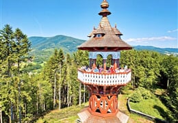 Letní dovolená Beskydy hory zážitků Apartmány Vila Hedvika Rožnov