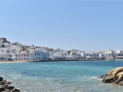 mykonos, town, řecko