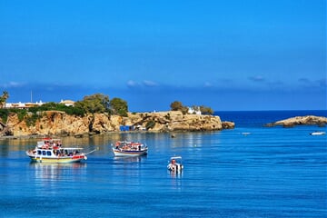 island, sea, crete