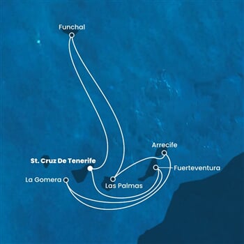 Trasa plavby CFO-TCI07A03