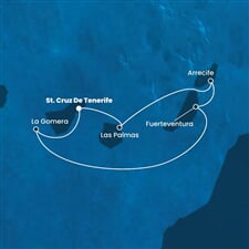 Costa Fortuna - Španělsko (Santa Cruz de Tenerife)