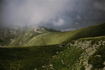 Bondone Mountain in the Italian Alps.