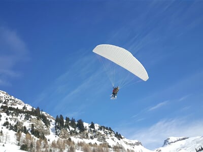 Flaine ski resort Francie