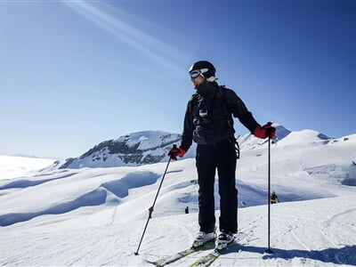 Flaine ski resort top francie