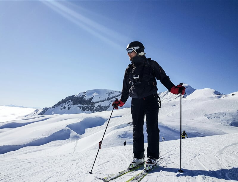 Flaine ski resort top francie