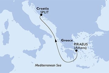 MSC Armonia - Řecko, Chorvatsko, Itálie (z Pirea)