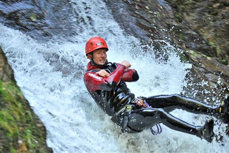 Canyoning v Tyrolsku - Canyoning Sporty - Alpenrosen Klamm