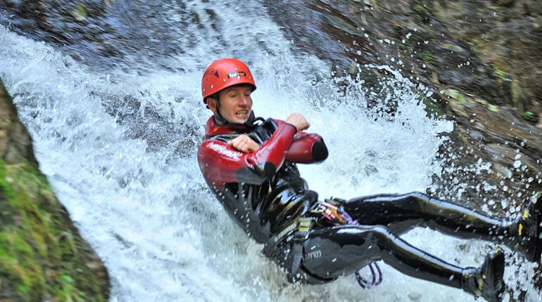 Foto - Canyoning v Tyrolsku - Canyoning Sporty - Alpenrosen Klamm