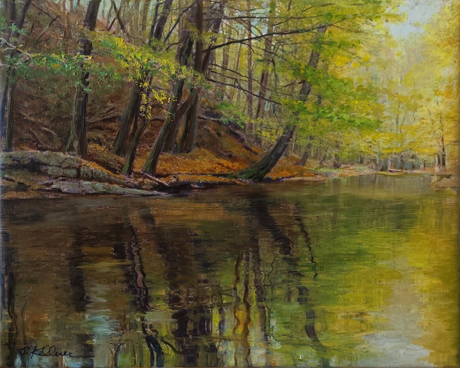 Petr Kellner: Skryje, 24 × 30 cm