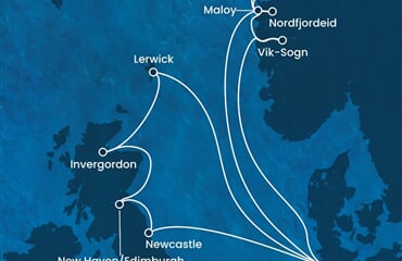 Costa Favolosa - Německo, Velká Británie, Norsko (Hamburk)