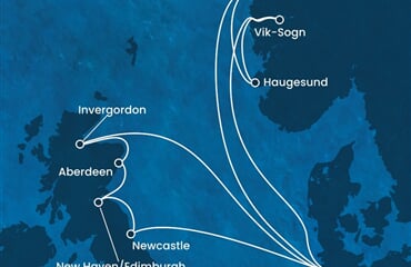 Costa Favolosa - Německo, Velká Británie, Norsko (Hamburk)