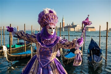 Karneval v Benátkách + MURANO (autobusem)