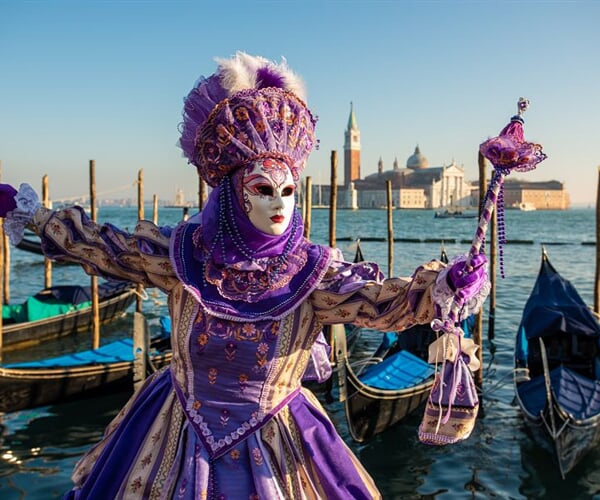 Karneval v Benátkách + MURANO (autobusem)