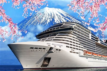 MSC Bellissima - Japonsko a Korea v květu sakur - let, delegát + možnost EXPO 25 v Ósace