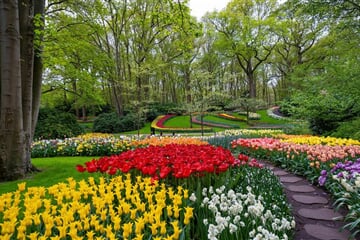 Velikonoční Amsterdam + KVĚTINOVÁ ZAHRADA KEUKENHOF + SLAVNÁ MUZEA (letecky z Pr
