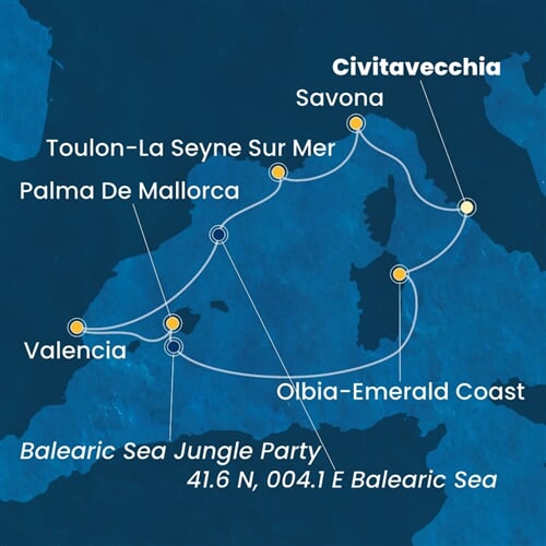Trasa plavby CPA-CIV07A5J