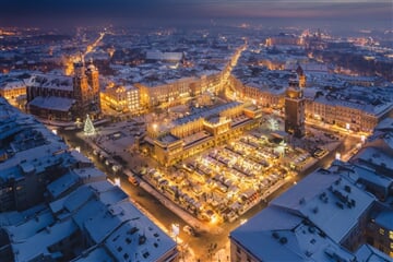 Polsko - Adventní Krakov - Město Králů