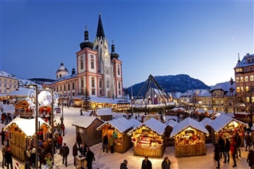 Adventní Mariazell s čertím rejem