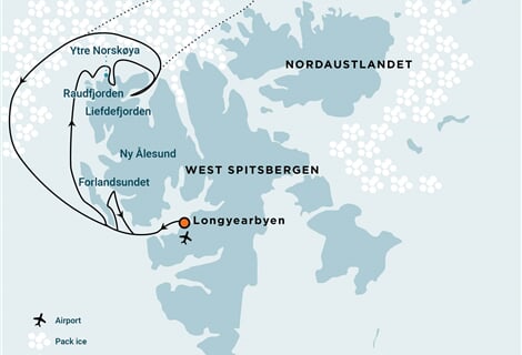 North Spitsbergen Explorer - Into the pack ice (m/v Ortelius)