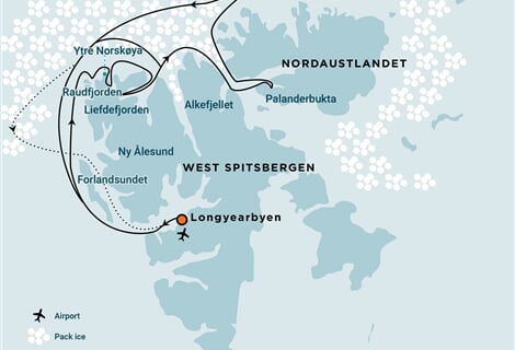 North Spitsbergen Explorer - Versatile landscapes, sea ice & wildlife - Summer Solstice (m/v Hondius)