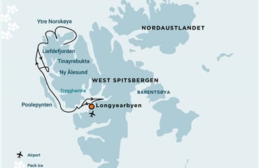 North Spitsbergen, Arctic Summer - Summer Solstice (s/v Rembrandt van Rijn)