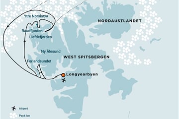 North Spitsbergen Explorer - Into the pack ice - Summer Solstice (m/v Ortelius)