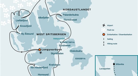 Around Spitsbergen, In the realm of Polar Bear & Ice (m/v Hondius)