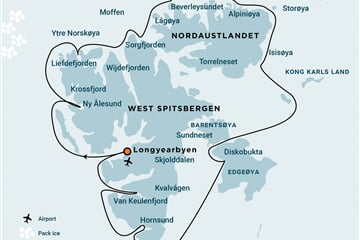 Around Spitsbergen - Kvitoya, In the realm of Polar Bear & Ice (m/v Hondius)