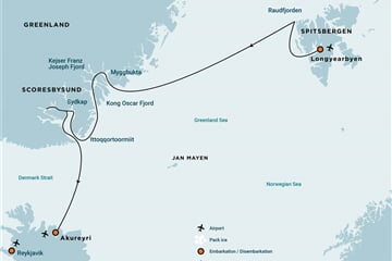 Spitsbergen - Northeast Greenland - Aurora Borealis, Including Long Hikes (m/v Hondius)