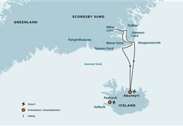 East Greenland, Scoresby Sund - Aurora Borealis, Including Long Hikes (m/v Ortelius)