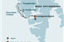 Trasa plavby Oceanwide Expedition OW-RVR02-25