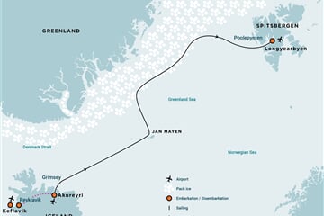 Arctic Ocean - Jan Mayen, Ice edge, Spitsbergen, Birding (m/v Hondius)