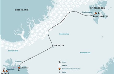 Arctic Ocean - Jan Mayen, Ice edge, Spitsbergen, Birding (m/v Hondius)