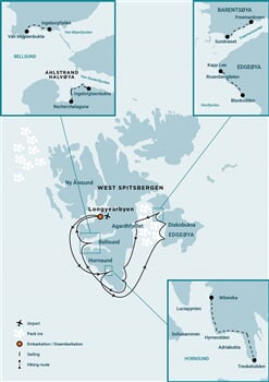Trasa plavby Oceanwide Expedition OW-OTL06-26