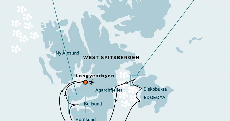 Trasa plavby Oceanwide Expedition OW-OTL06-26