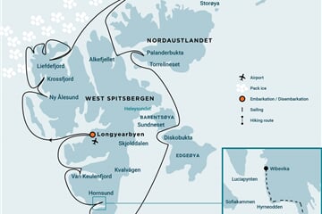 Around Spitsbergen, In the realm of Polar Bear & Ice (m/v Ortelius)