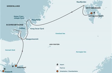 Northeast Greenland Solar Eclipse Explorer Voyage (m/v Hondius)