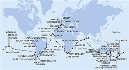 MSC Magnifica - Španělsko, Maroko, Kapverdy, Brazílie, Argentina, ... (z Barcelony)