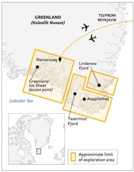 Trasa plavby QE-ULT115596