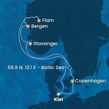 Trasa plavby CDI-KEL07A29