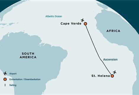 St. Helena to Cape Verde (m/v Plancius)