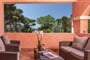 Balkón Family suite s výhledem na moře, Villasimius, Sardinie
