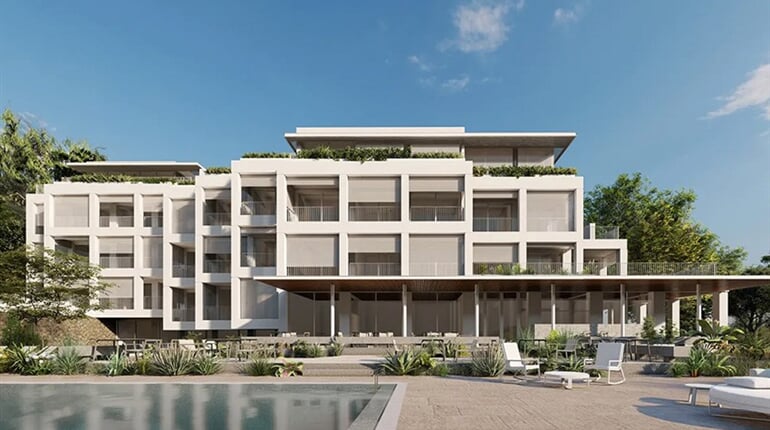 Hotel Radisson Resort Plaza Skiathos: fotografie vybavení exteriérů a interiérů ubytování.